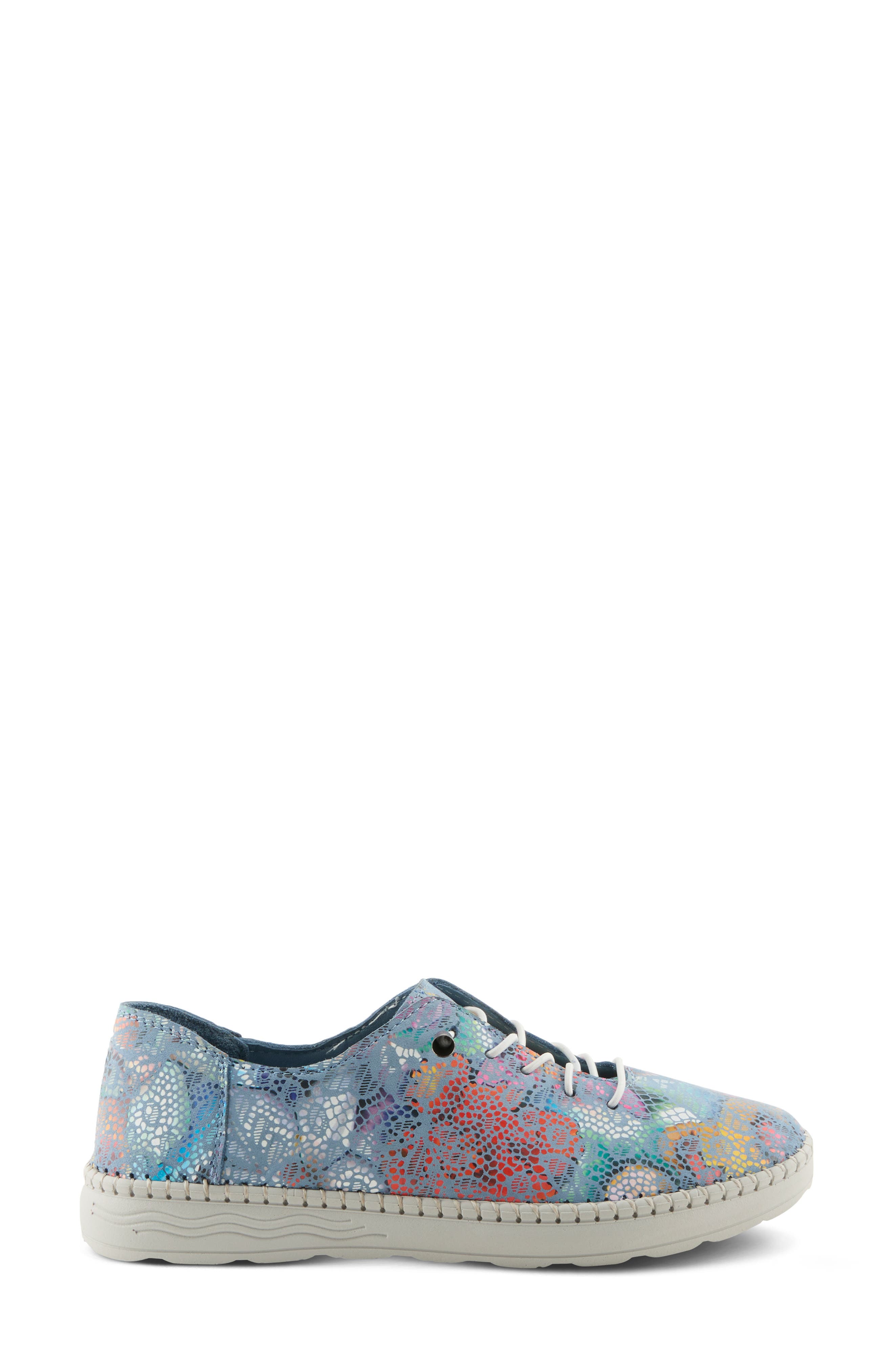 Garner Low Top Sneaker, Alternate, color, BLUE MULTI