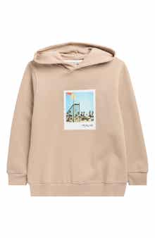 DENIM AND FLOWER Kids' Polaroid Graphic Hoodie