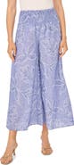 Vince Camuto Embroidered Wide Leg Pants