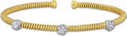 Julianna B. Cubic Zirconia Twist Station Bangle