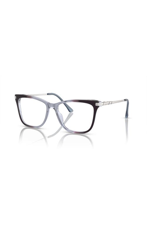 Sferoflex 55mm Butterfly Optical Glasses In Blue