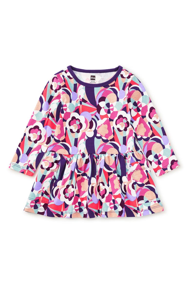 Long Sleeve Pocket Dress, Alternate, color, Bala Floral