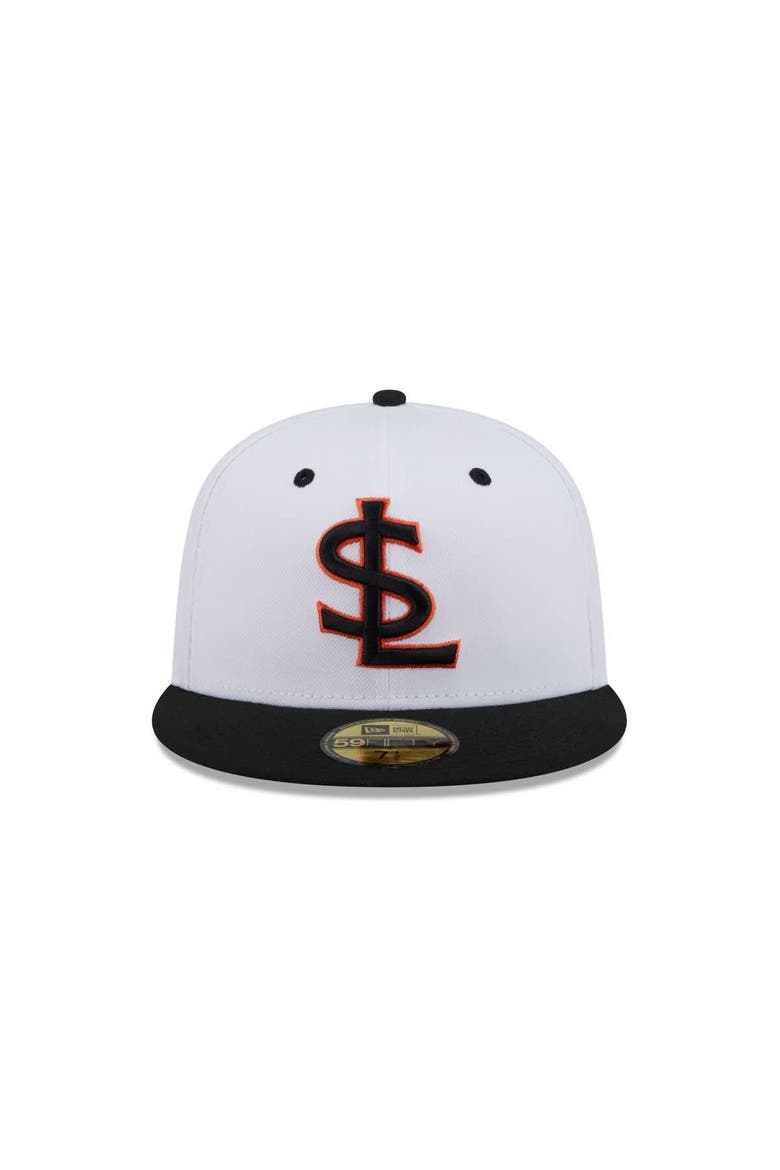Men's New Era  White Salt Lake Bees Theme Nights 59FIFTY Fitted Hat, Alternate, color, White