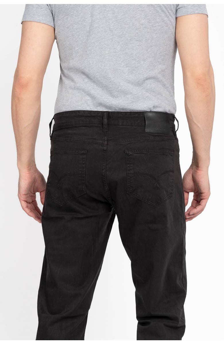 Jack Of Spades High Roller Fit Five Pocket Pants, Alternate, color, Black Sateen