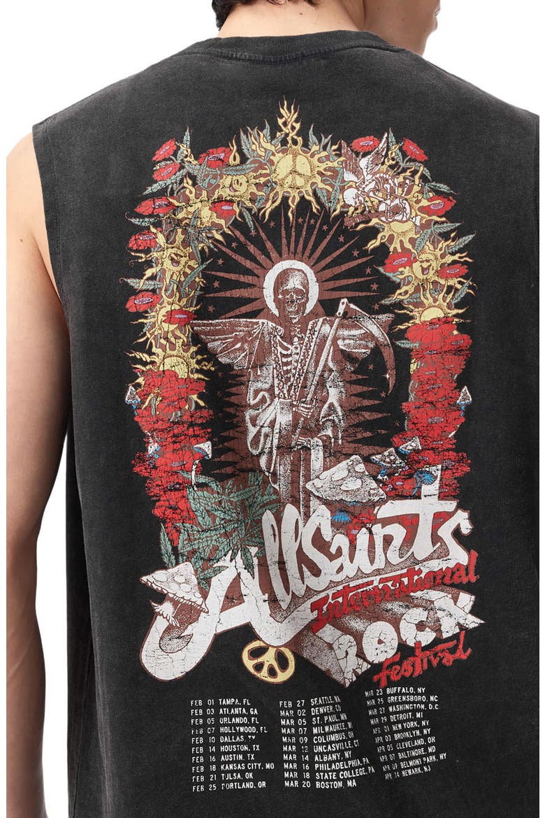 Roque Sleeveless Graphic T-Shirt, Alternate, color, WASHED BLACK