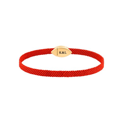 Karma And Luck Grounded Protection In Red/gold