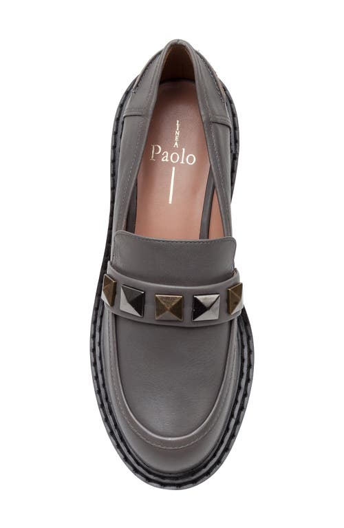 Linea Paolo Essex Platform Loafer In Moss