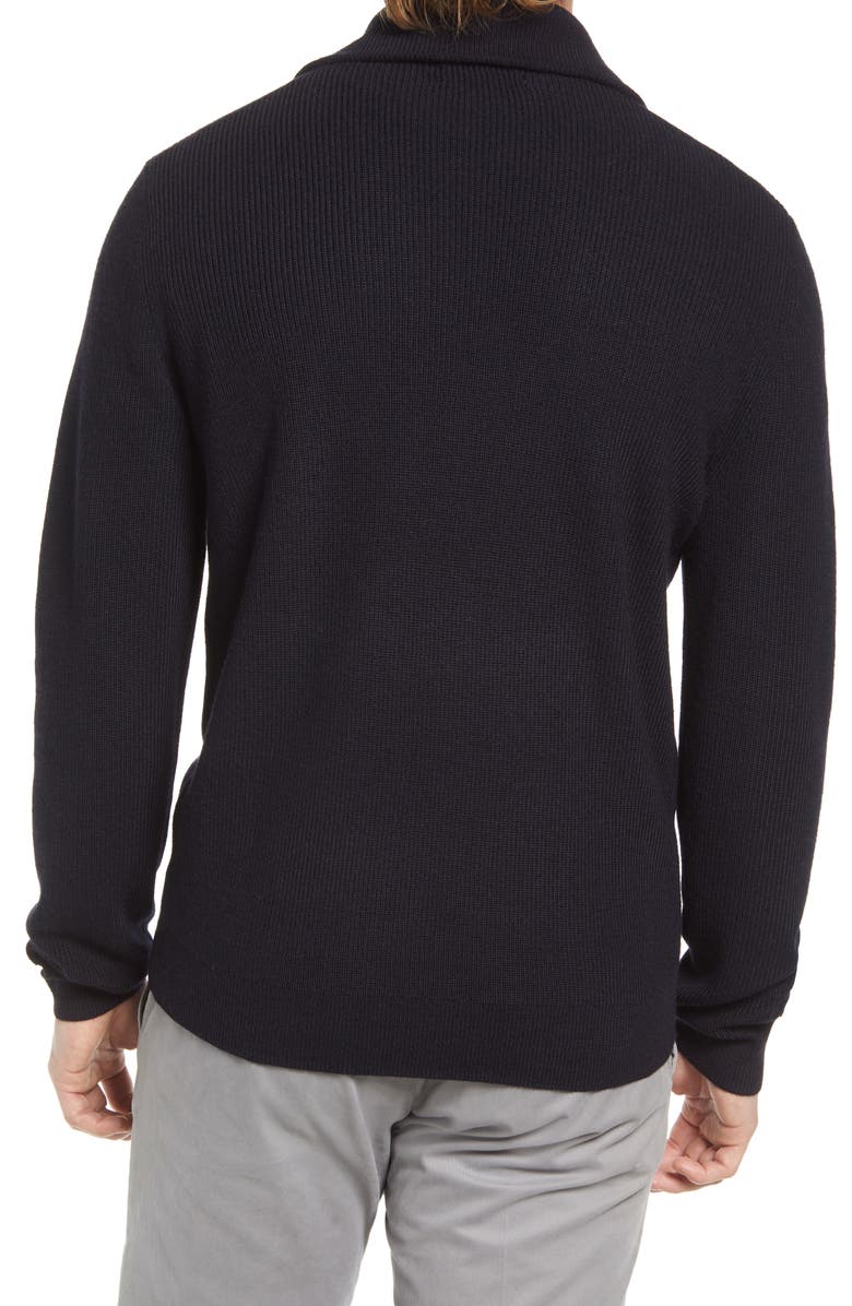 Nordstrom Men's Shop Quarter Zip Sweater, Alternate, color,