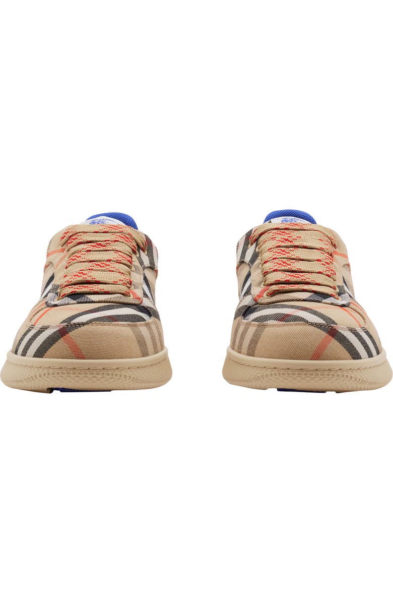 Burberry Terrace Check Sneaker, Alternate, color, Sand