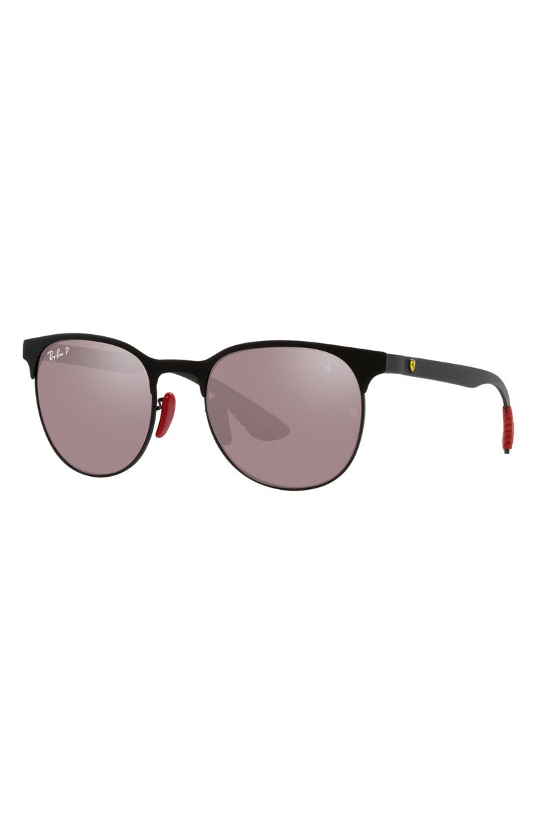 Ray-Ban x Scuderia Ferrari 53mm Polarized Phantos Sunglasses, Alternate, color, 