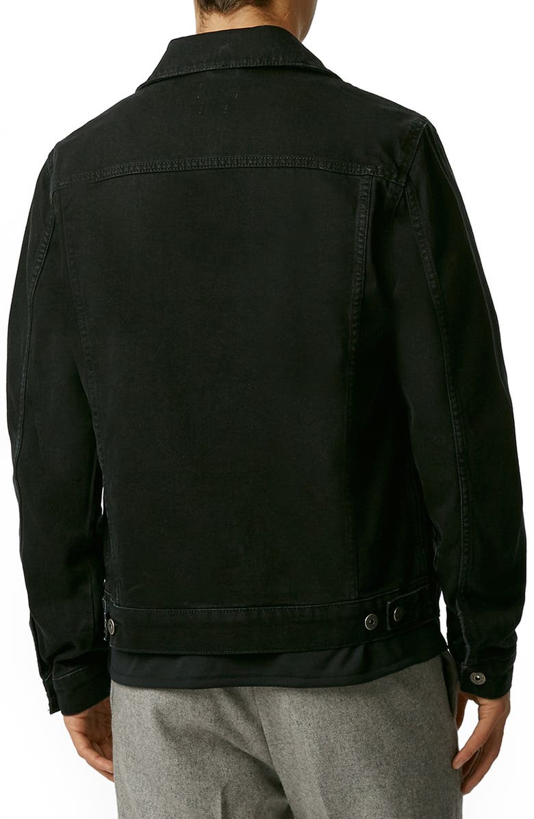 Topman Denim Jacket, Alternate, color, 