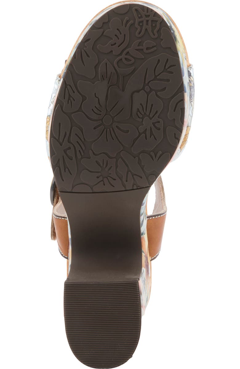 L'Artiste by Spring Step Felis Platform Sandal, Alternate, color, Camel Multi