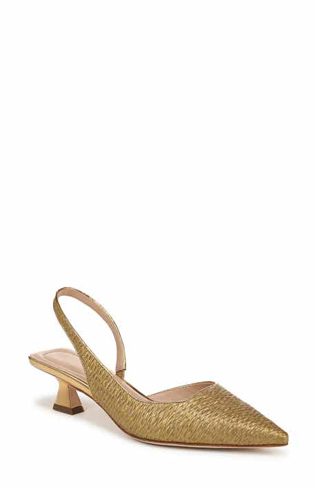 SARTO by Franco Sarto Devin Kitten Heel Slingback Pump