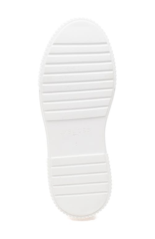 Jslides West Platform Sneaker In White