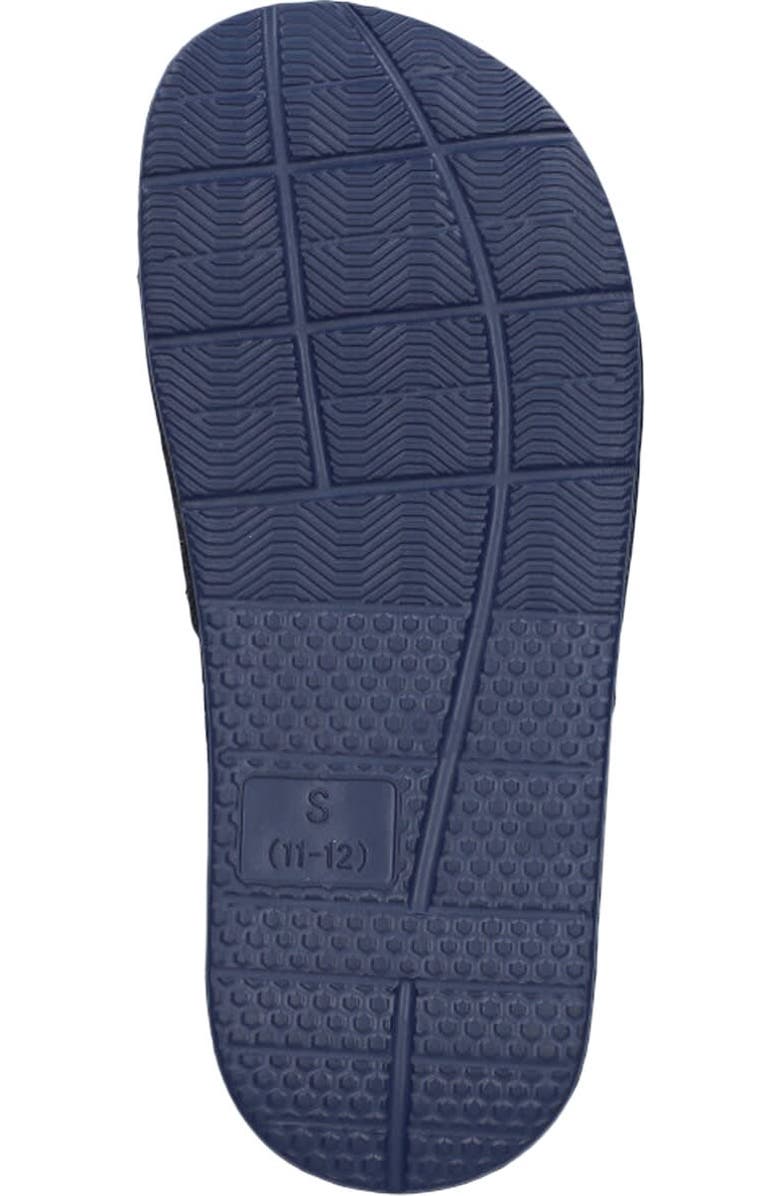 FOCO Youth FOCO Milwaukee Brewers Gel Slide Sandals, Alternate, color,