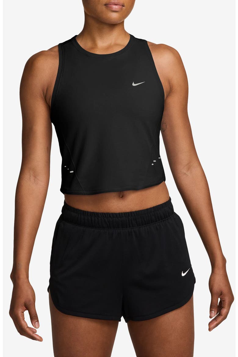 Swift Dri-FIT Seamless Tank, Main, color, 010 BLACK/ REFSIL