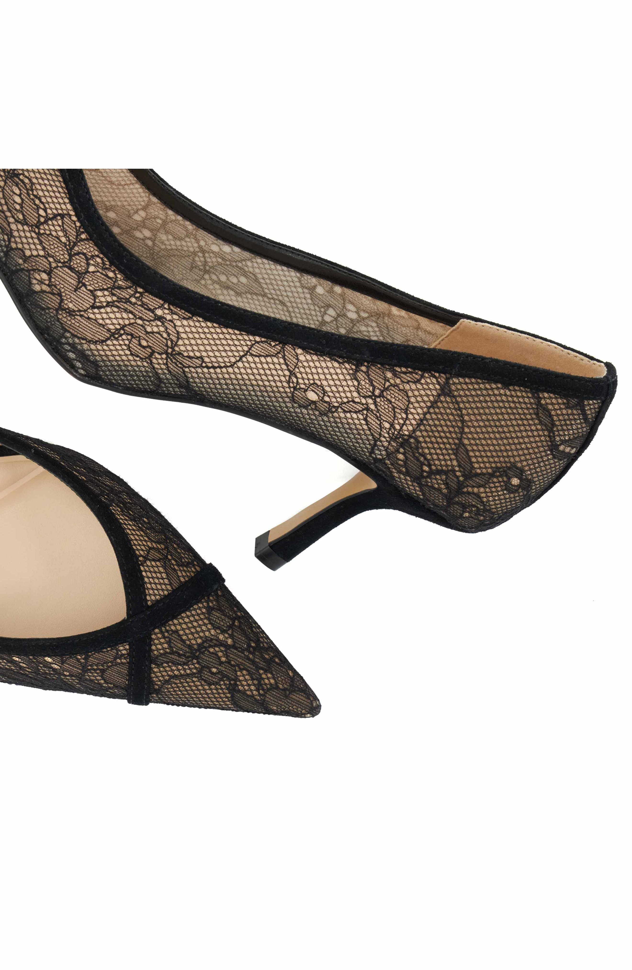 Ascend Pointed Toe Pump, Alternate, color, BLACK