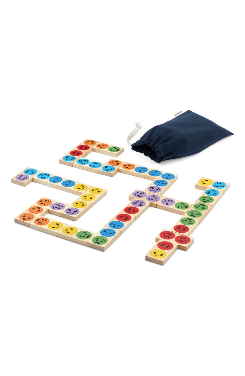 PlanToys<sup>®</sup> Mood Domino Game, Alternate, color, Assorted