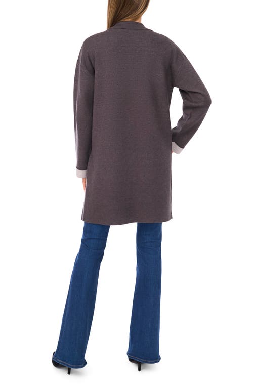 Halogenr Halogen(r) Open Front Coat In Gray