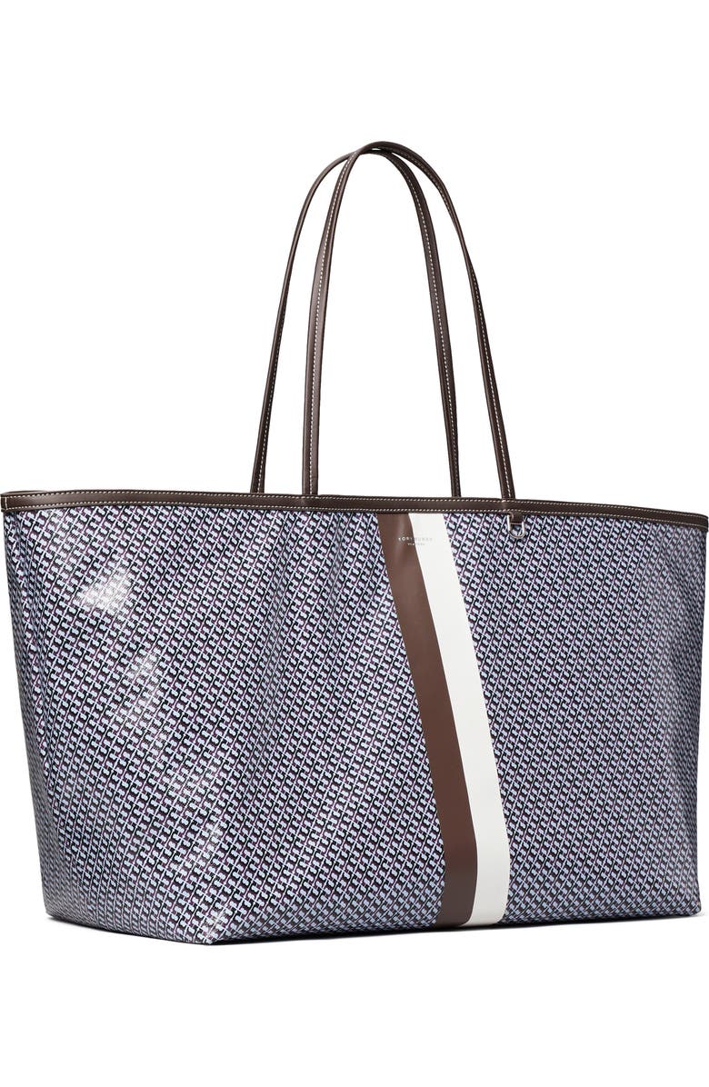 Tory Burch The Racer XL Tote, Alternate, color, Blue