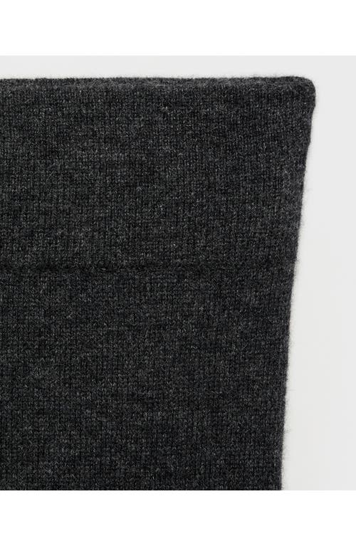Mango Cashmere Straight Leg Jogger Pants In Black