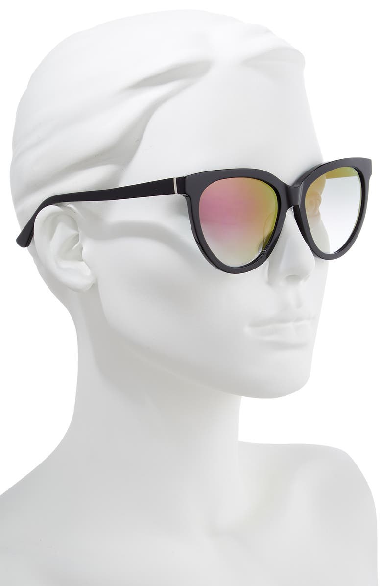 Brightside Beverly 55mm Cat Eye Sunglasses, Alternate, color,