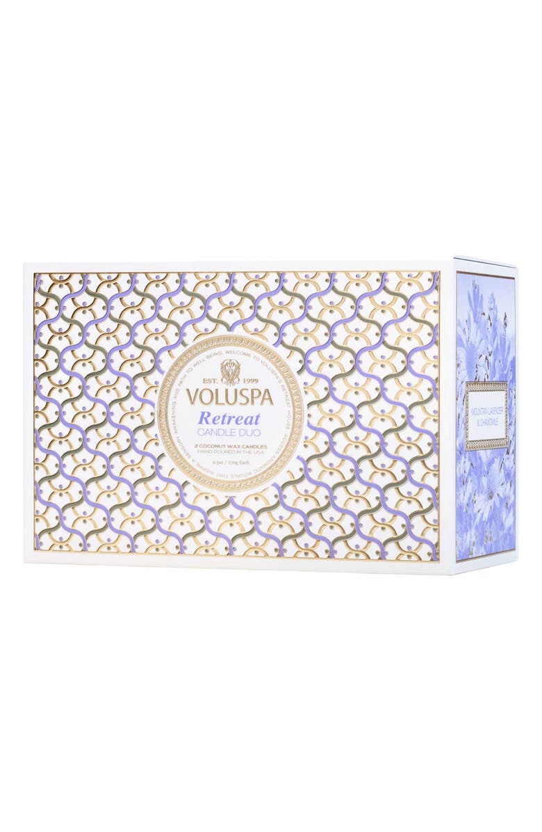 Voluspa Maison Retreat Candle Duo Gift Set, Alternate, color, Multi
