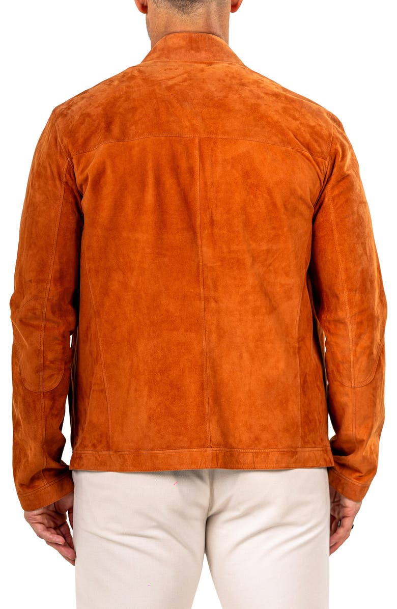 Maceoo Suede Jacket, Alternate, color, Brown