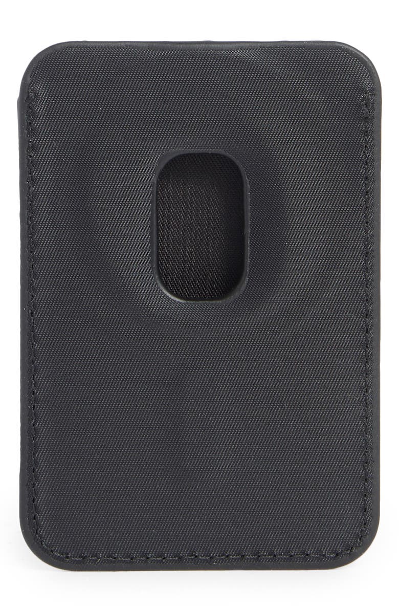 black magsafe card case