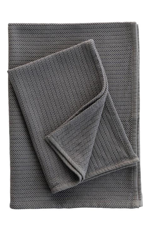 Cotton Rib Bath & Shower Mat - Set of 2