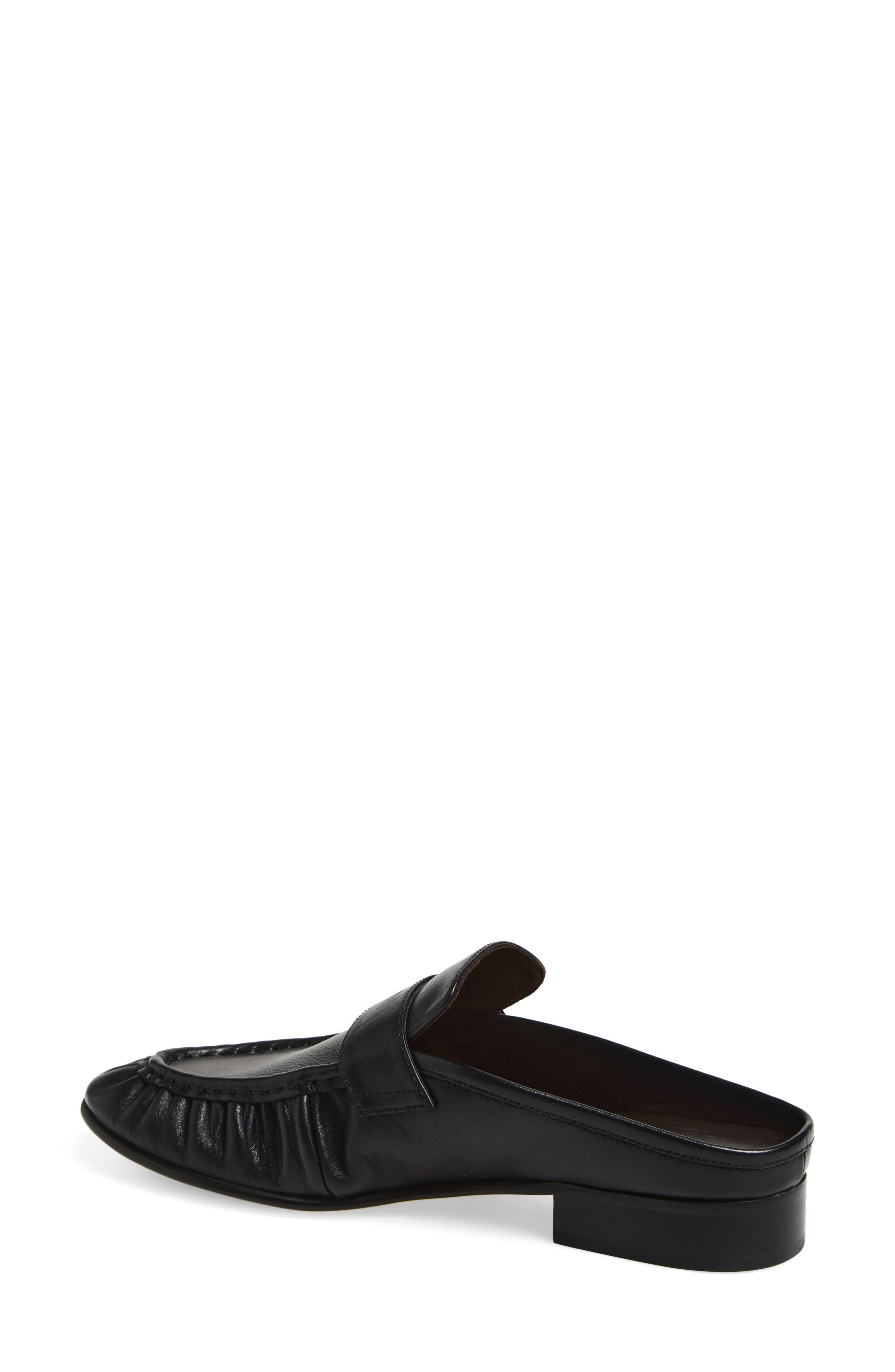 Tony Bianco Glacier Loafer Mule, Alternate, color, Black Venice