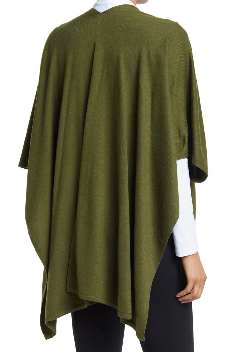 Echo Everyday Solid Knit Ruana, Alternate, color,