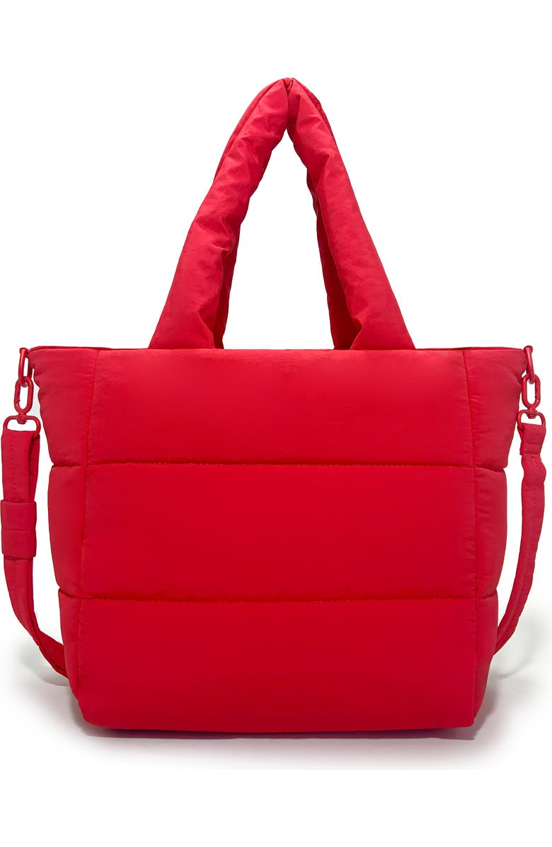 Thacker Quinn Quilted Medium Tote Bag, Alternate, color, Apple