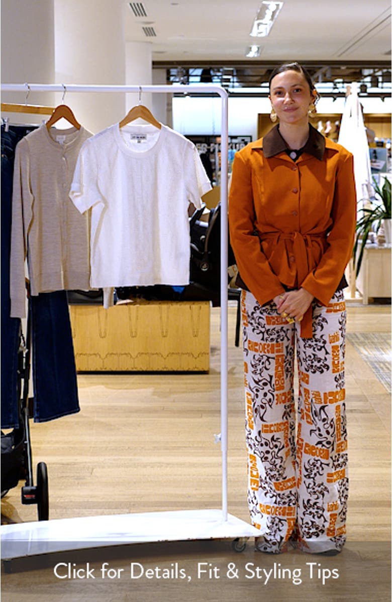 Eyelet T-Shirt, sales video thumbnail