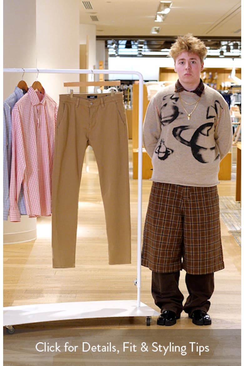 Milton Slim Fit Twill Chinos video