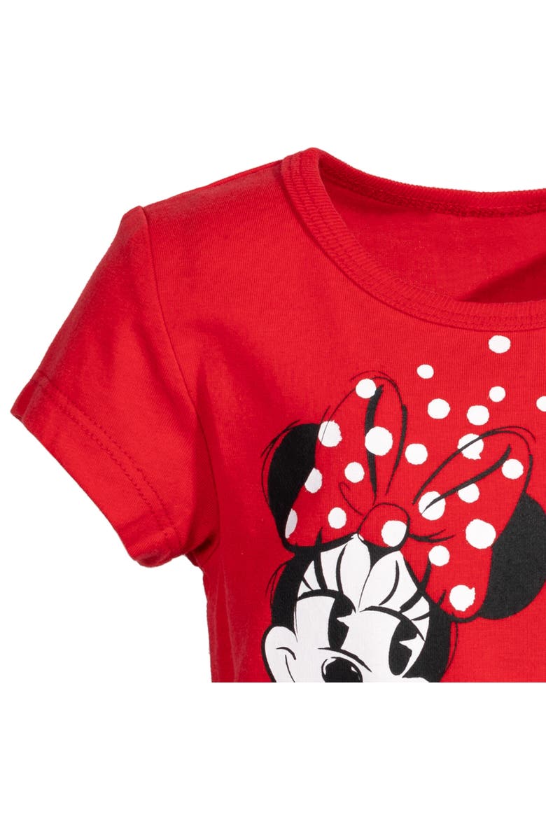 Graphic T-Shirt, Alternate, color, Minnie Mouse Red