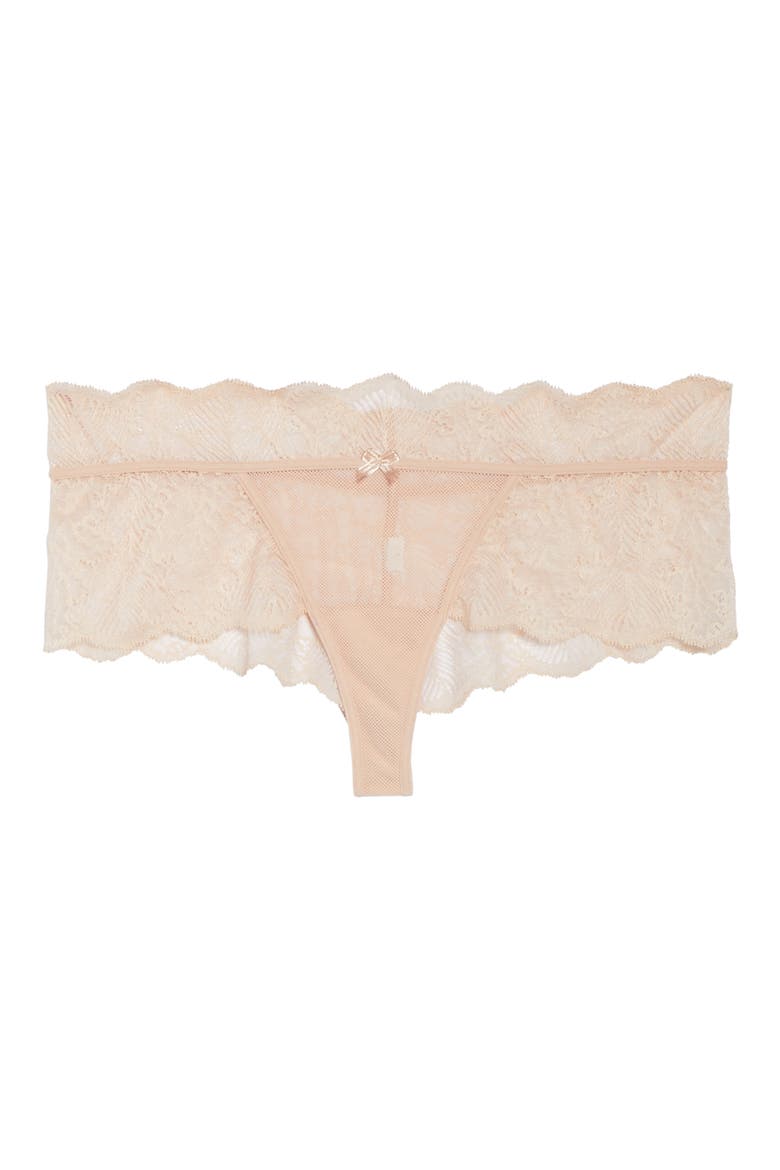 Lace Boyshorts, Alternate, color, CAMEO ROSE