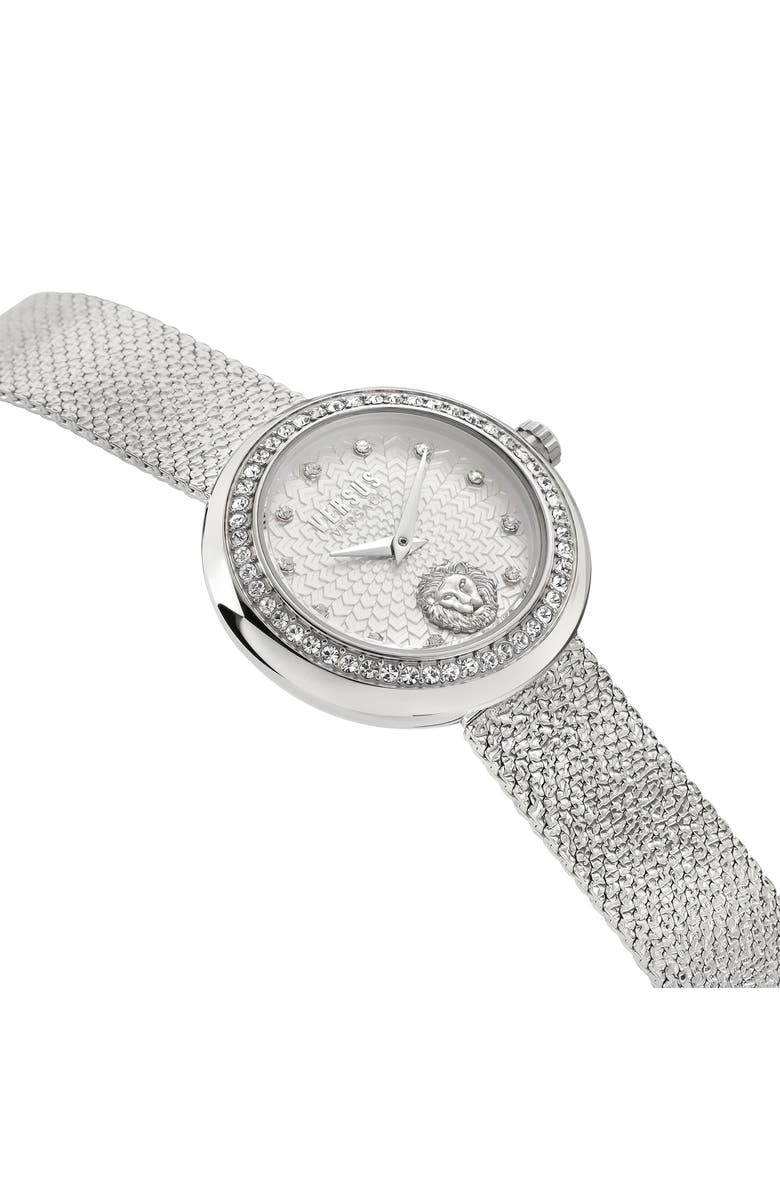 VERSUS Versace Lea Petite Mesh Strap Watch, 28mm, Alternate, color, 