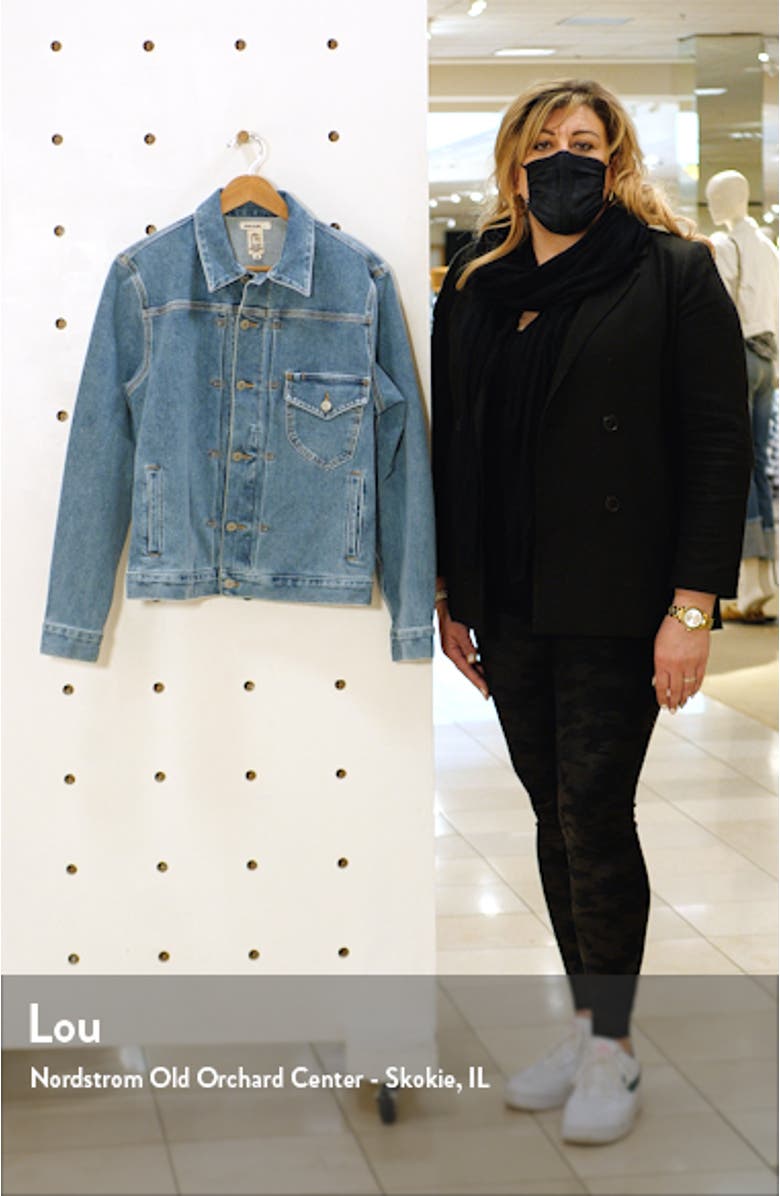 Stretch Selvedge Denim Jacket, sales video thumbnail