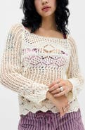 BDG Urban Outfitters Cohen Crochet Sweater