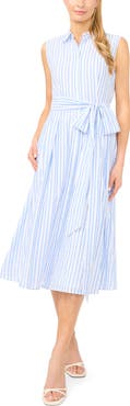 Ted Baker Charlie Stripe Seersucker Midi Dress