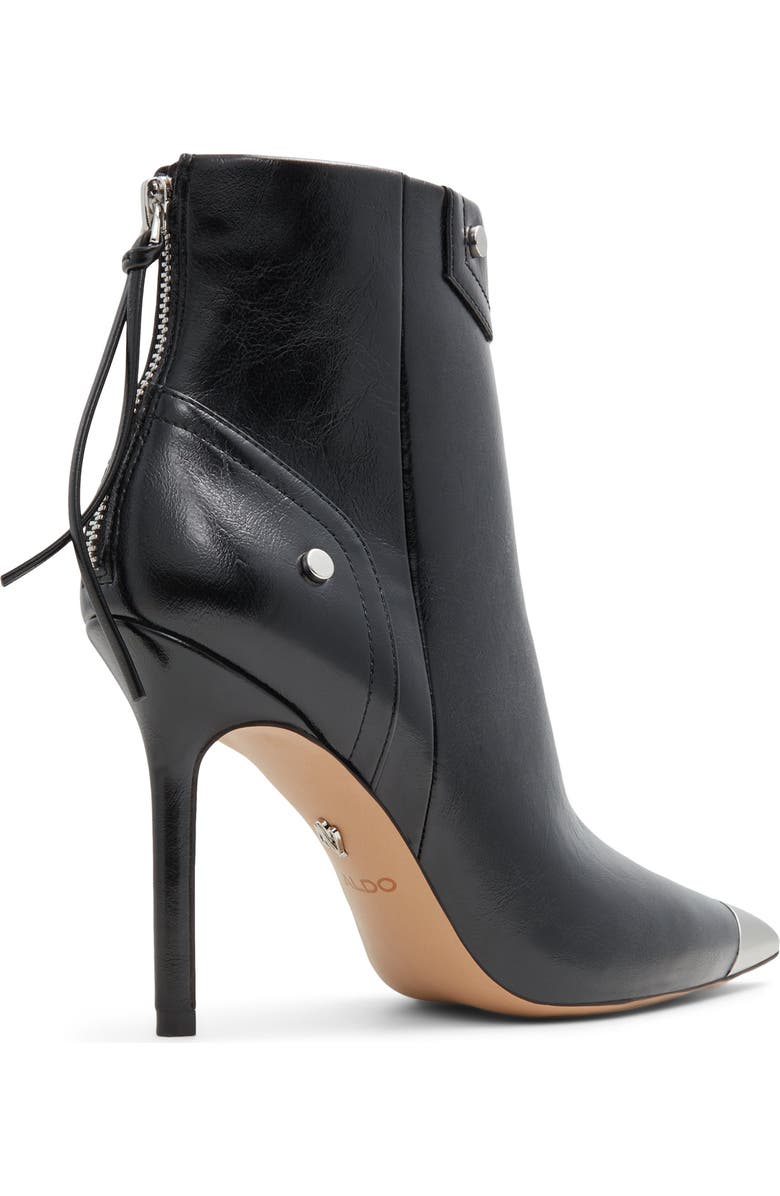ALDO Nilita Pointed Cap Toe Bootie, Alternate, color,