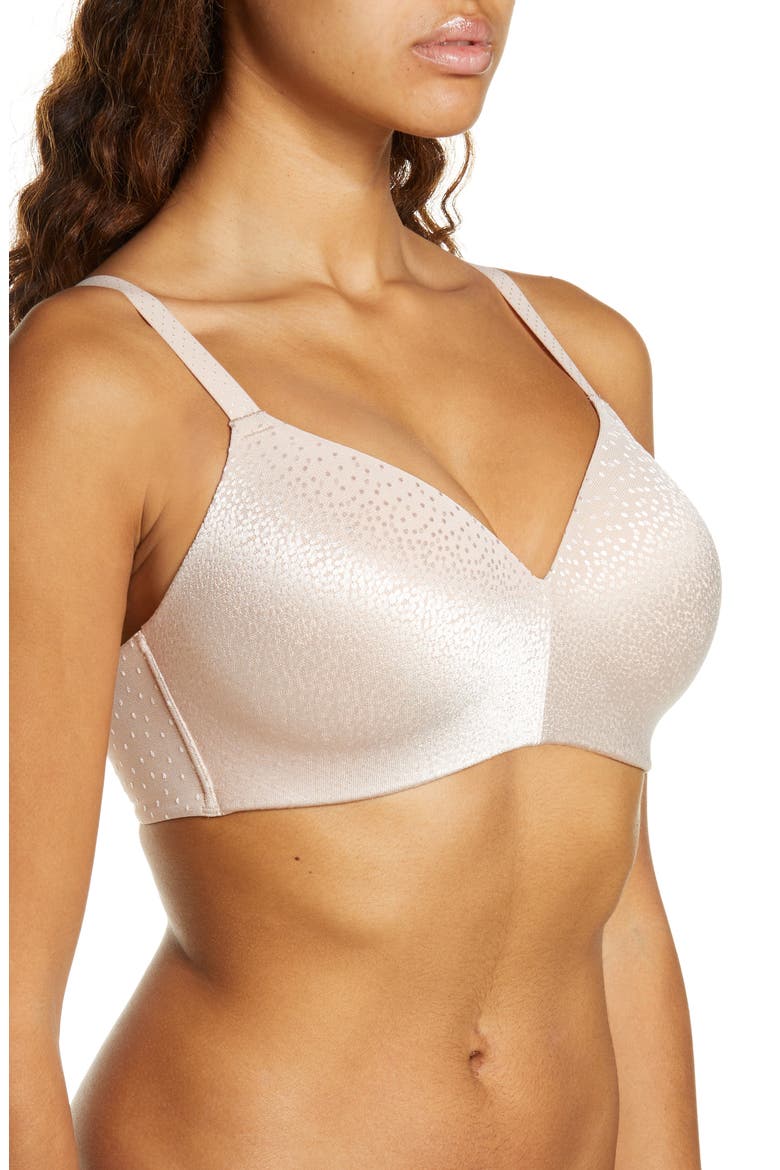 Back Appeal™ Wirefree T-Shirt Bra, Alternate, color, ROSE DUST