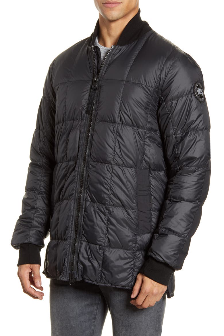 Black Label Harboard Packable Down Jacket, Alternate, color, BLACK