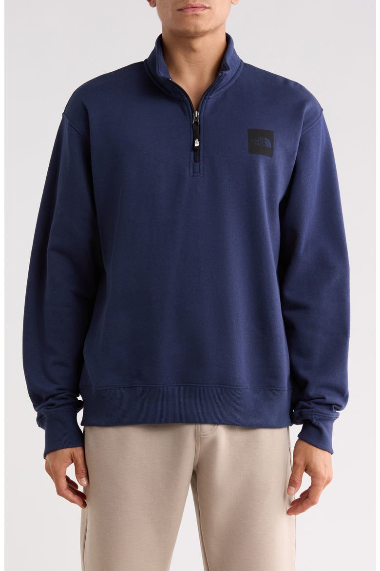 Box Half Dome Quarter Zip Sweatshirt, Main, color, SUMMIT NAVY