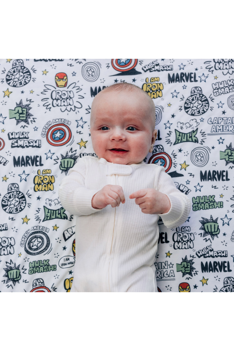 MARVEL Baby Blaket, Alternate, color, Mighty Heroes