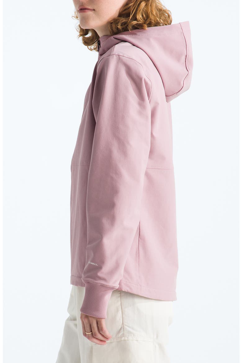 Shelbe Raschel Water Resistant Hooded Jacket, Alternate, color, METAL PINK