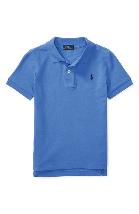 Kids' Solid Cotton Piqué Knit Polo (Toddler & Little Kid)