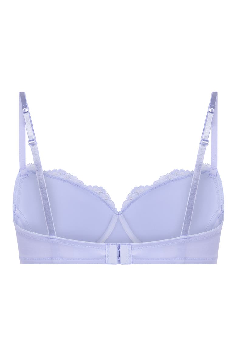 Lace & Shine Underwire Bra, Alternate, color, BABY LAVENDER