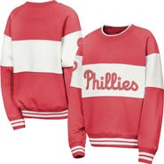 Outerstuff Youth Outerstuff Red Philadelphia Phillies Ultimate Pastels On Base Sweatshirt